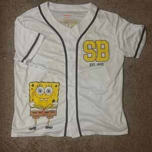 SpongeBob baseball jersey